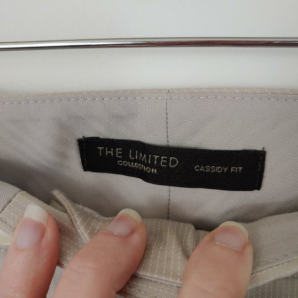 The Limited Cassidy Fit Khaki Trousers size 4 NWT - Picture 4 of 9